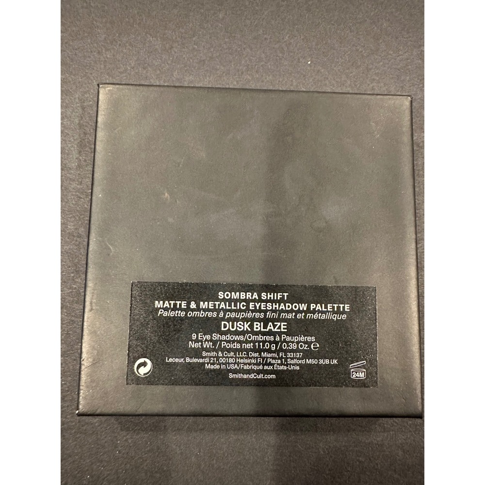 Smith & Cult Sombra Shift Eyeshadow Palette Dusk Blaze EUC - Picture 4 of 4